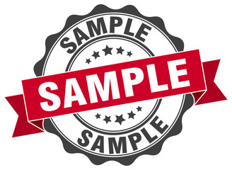 sample stamp. sign. seal