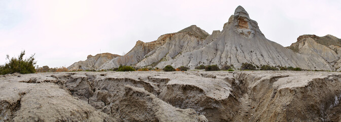 Fototapeta na wymiar Desierto de Tabernas, Panorama