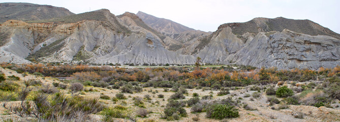 Fototapeta na wymiar Tabernas Desert, Panorama