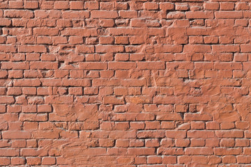 Old brown brick wall