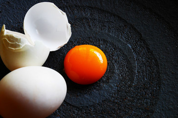 egg yolk - obrazy, fototapety, plakaty