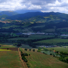 Italian mountain landscape