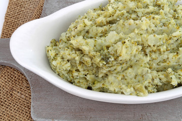 purée de brocolis