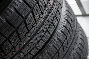 New automobile tire for use on passenger cars of small and middle class.