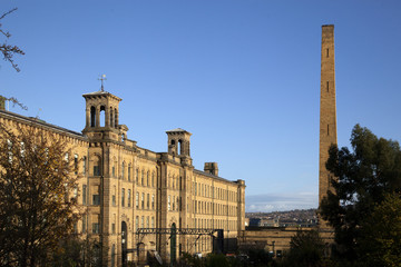 Salt Mills and Tower Shipley Yorkshire