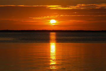 Fototapeta na wymiar Florida Keys Sunset