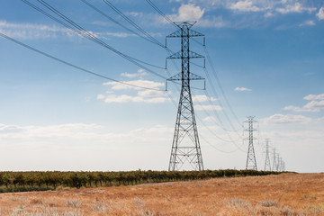 Electricity Pylons © lemanieh