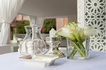 Beautiful event table arrangement