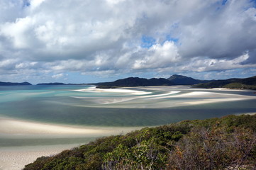 Whitehaven beach view