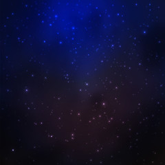 Obraz na płótnie Canvas Abstract cosmos background with stars