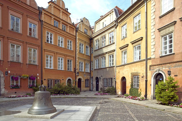 Fototapeta na wymiar Old Town of Warsaw, Poland, Europe