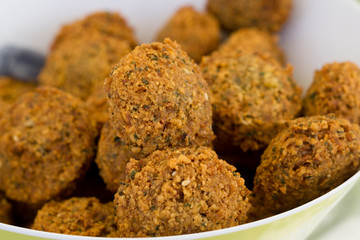 bowl of falafel