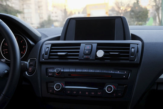 Dashboard Of A Modern Car
