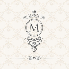 Monogram design elements