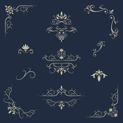 Monogram design elements