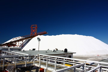 Fototapeta premium Salzabbau-Salina-Guerrero Negro