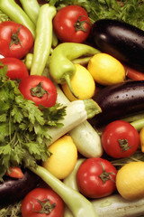 close up shot of a variety of vegetables
