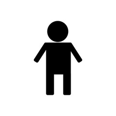 man icon stock vector illustration