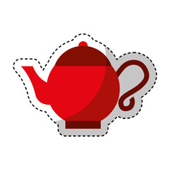 teapot asian isolated icon vector illustration design
