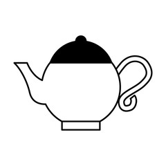teapot asian isolated icon vector illustration design