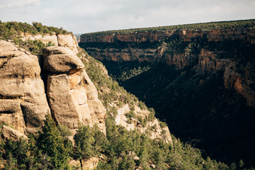 Fototapeta na wymiar green canyon