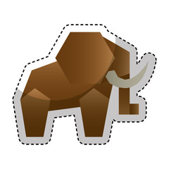 animal low poly style vector illustration design