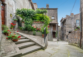 Fototapeta na wymiar Scenic sight in Vitorchiano, Viterbo Province, Lazio, Italy