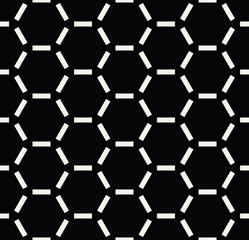 geometric lines hexagon minimal pattern vector background
