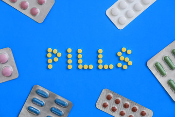 medicine; pill; medical; colorful; background; prescription; pharmaceutical; vitamin; medication; white; drug; blue; pharmacy; antibiotic; care; addiction; capsule; bottle; health; science; treatment;