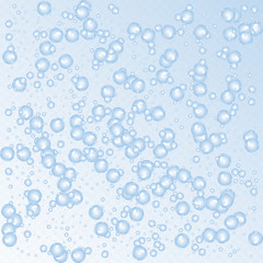 Fototapeta na wymiar Soap bubbles background. Air bubbles. Vector illustration