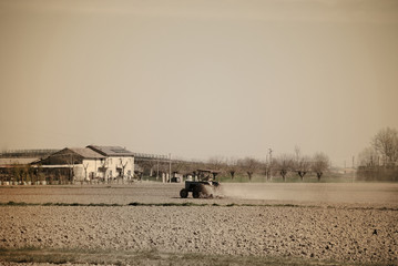 Obraz premium Il contadino