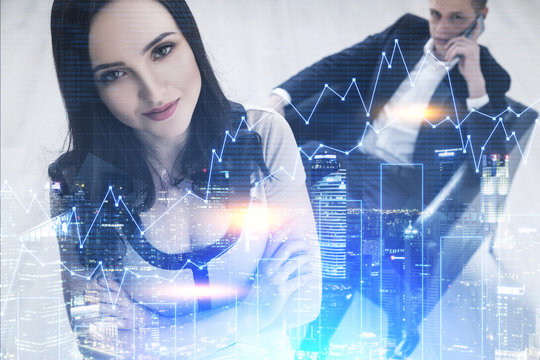 Business parters and gaphs in a city