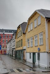 Fototapeta na wymiar Port de Stavanger en Norvège