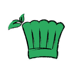 emblem of organic food over white background. vector illustration