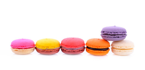 snack on white background