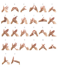 British Sign Language Alphabet © pamela_d_mcadams