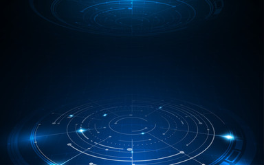 technology innovation loading concept background