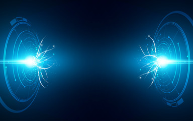 technology loading concept background