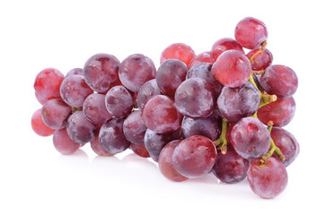 grape on white background