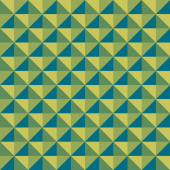 Abstract geometric graphic pattern green color tone background