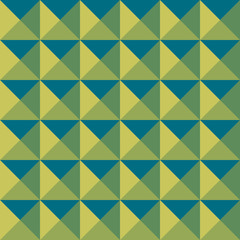 Abstract geometric graphic pattern green color tone background