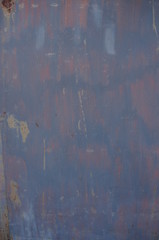 Rusty patterns on iron