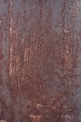 Rusty patterns on iron
