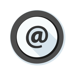 Obraz premium E-mail button illustration