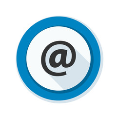 Obraz premium E-mail button illustration