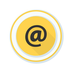 Obraz premium E-mail button illustration
