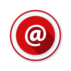 Fototapeta premium E-mail button illustration