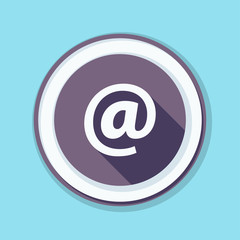 Fototapeta premium E-mail button illustration