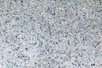 Stone wall texture, Terrazzo Marble surface floor pattern and blue color for background