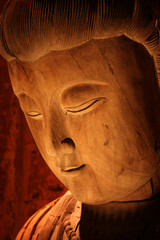 Fototapeta na wymiar the Buddha statue